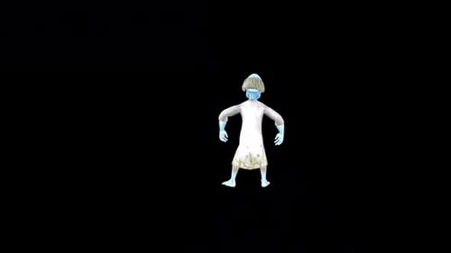 Toon Zombie Doctor Tut Hip-Hop-Tanz