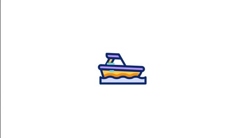 Boat Animated Icon