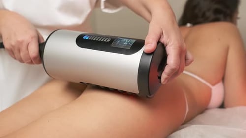 Massage Therapy Using Futuristic Device in a Clinic