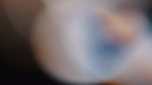 Multicolored Light Leaks Footage on Black Background Stylizing Video Transitions Bokeh Effect