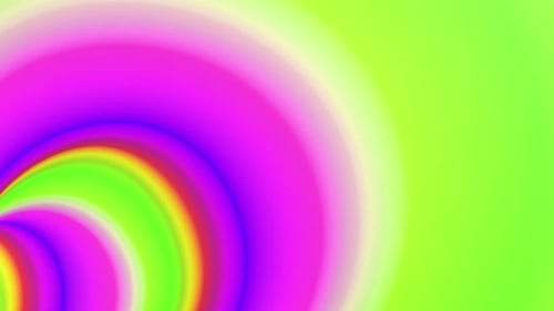 Color Round Tunnel Vivid Bg Corridor Endless