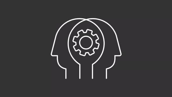 Animación de línea blanca de Creative Unity, Motion Graphics Incluyendo ...