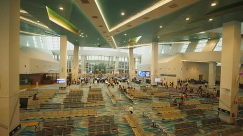 changi airport inside wide in singapore