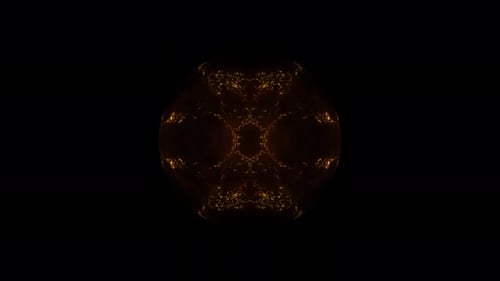 Abstract Energy Sphere Pulsating Background