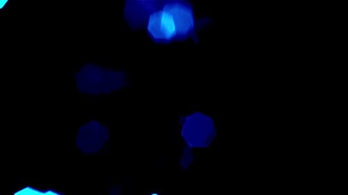 Super Slow Motion Christmas Lights Sparkle New Year's Eve 2022 Celebration