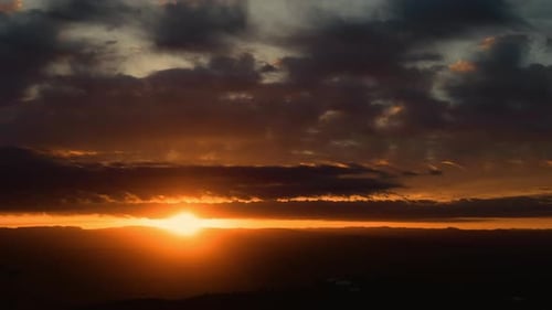Brillanter Filmmusik Sonnenaufgang-Zeitraffer