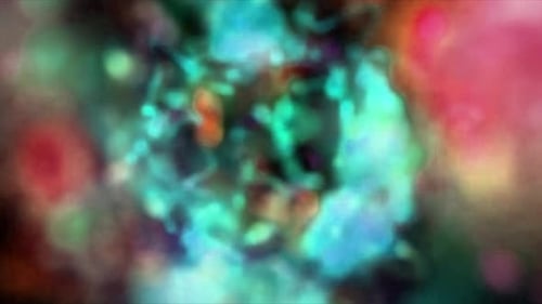 Colorful abstract light blur