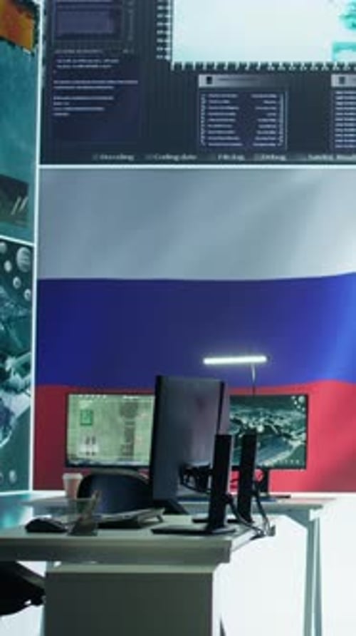 Computers and Monitors in a Technical Office