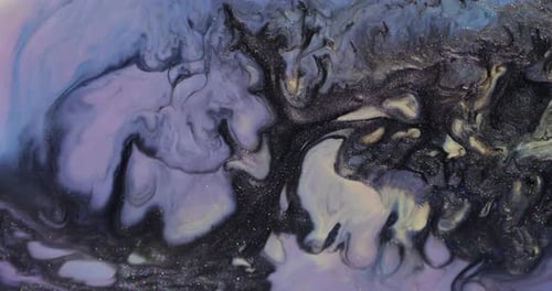 Splash Art Ink Background Liquid Shiny Stains Art