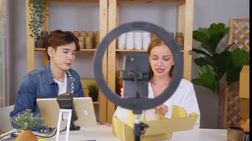 Adults Creating Content Online with Technology