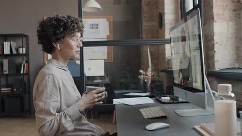 Managers Video Call with Client