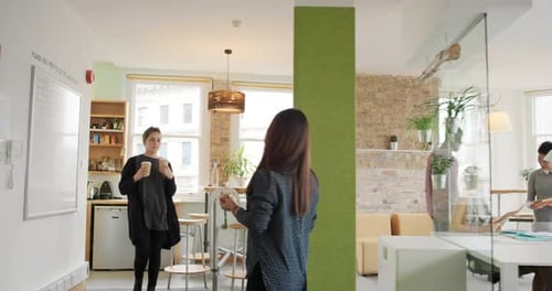 Diversity, teamwork or designer with innovation, tablet or product design in office research