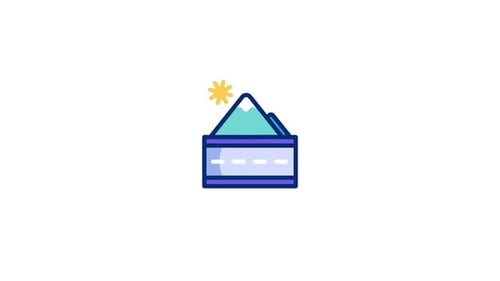 Mountain Animated Icon