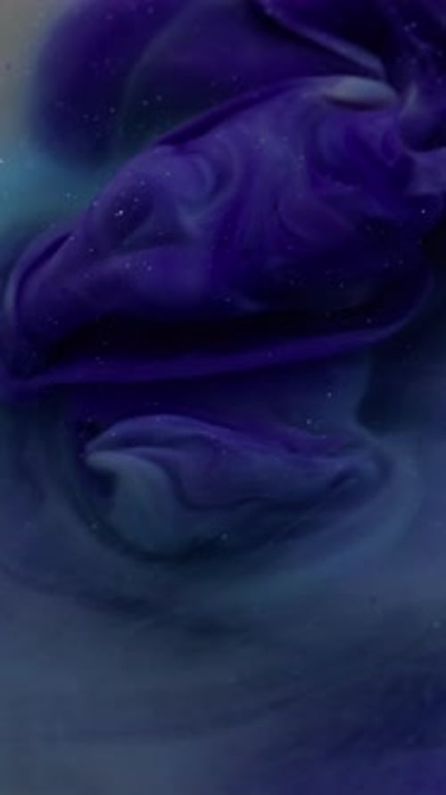Couleur de brouillard vertical, encre liquide, texture de vapeur, eau