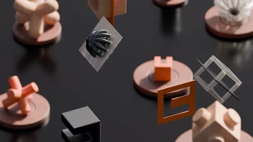 Animation of Geometric Shapes in Motion