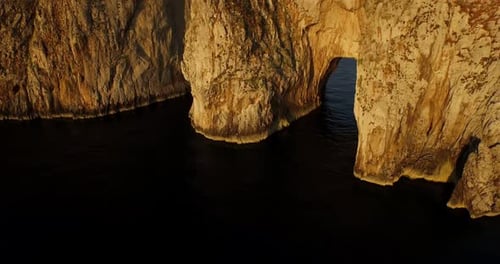 île de Capri le long de la côte amalfitaine