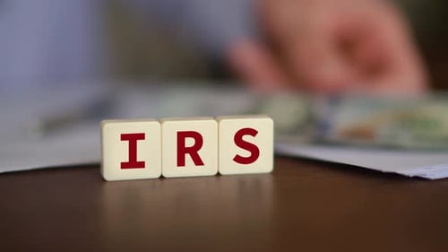 The Idea of Remitting Taxes to the IRS in the United States - Close Up