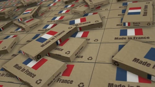 Made in France box pack production loopable seamless