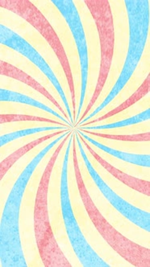 Textured Pastel Spinning Swirl Background Animation