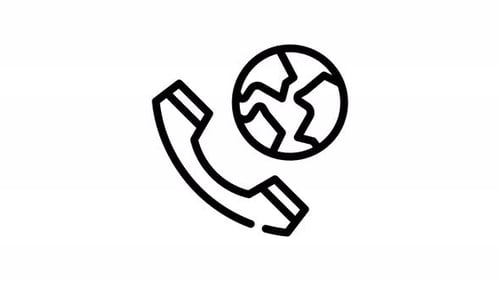 Animation Call Global Icon