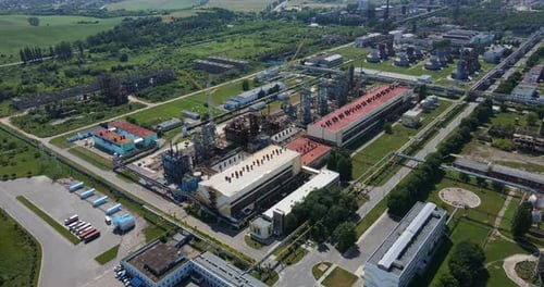 The Plant Is A Giant Of The Chemical Industry Of Ukraine
