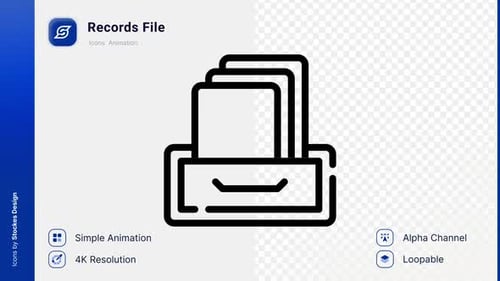 Animation Records File Icon