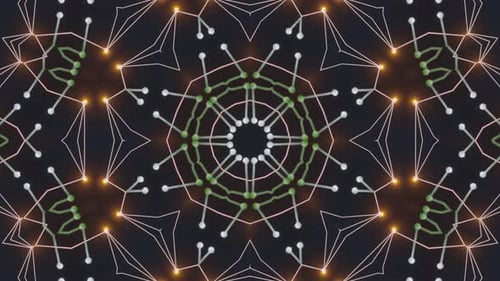 Seamless Electric Wave Background