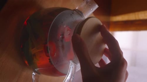 Tea brewing process, tea ceremony,