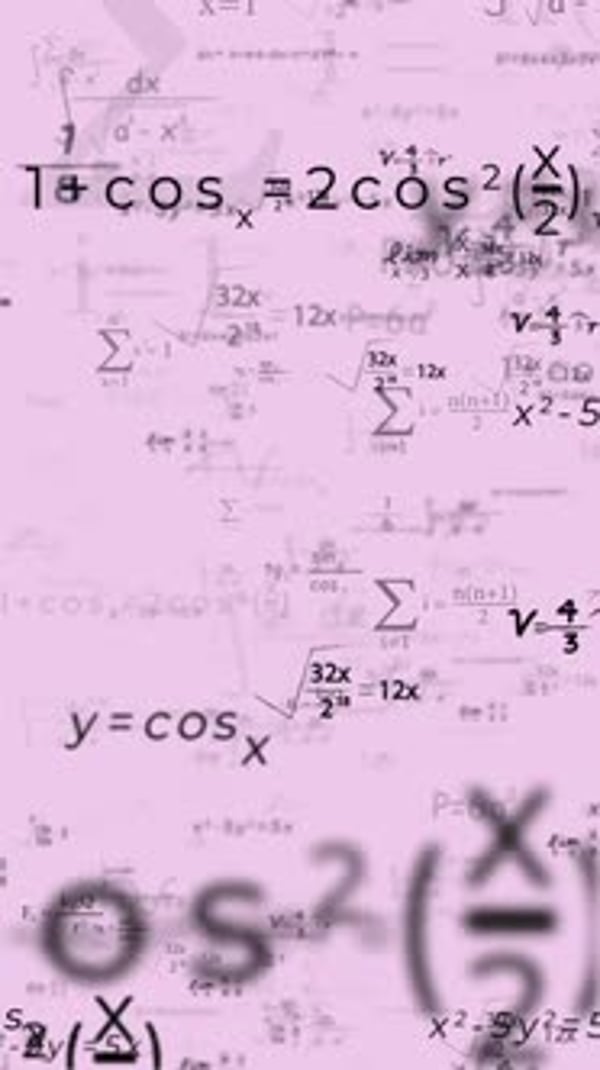 Flying Formulas And Equations, Overlays Motion Graphics ft. algebra ...