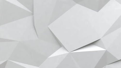 Polygonal background - Digital animation
