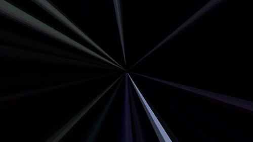 3D abstrakte leuchtende helle Linien setzen Wellen, bunter, schwarzer Hintergrund