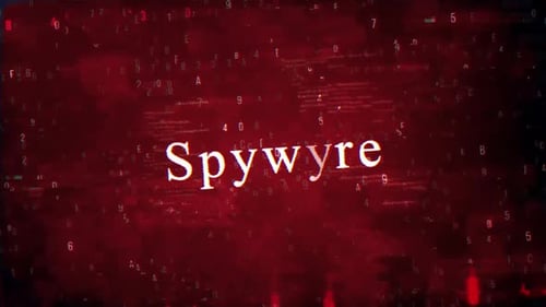 Glitch Effect Text Reveal of Digital Data and Code