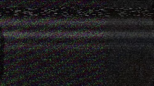 Dynamic Glitch Noise Digital Distortion Overlay Effect