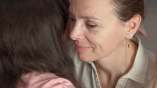 Feel Cozy in Mother's Arms