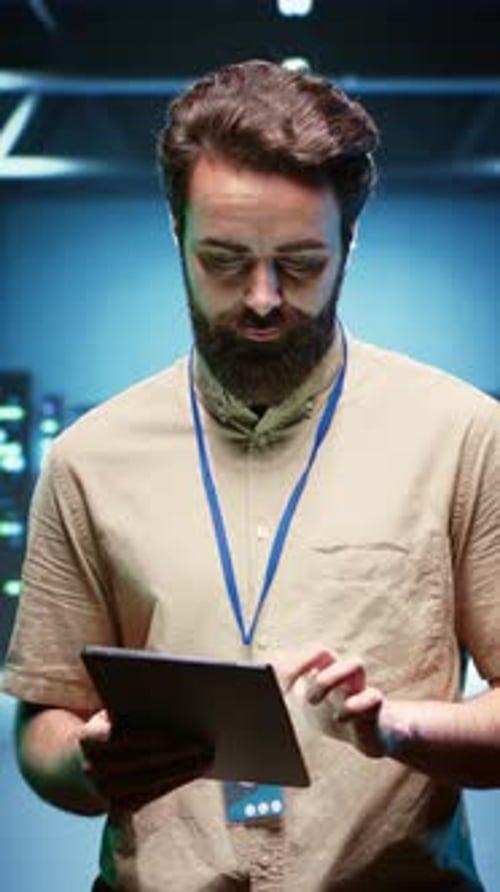 Vertical Video AI Machine Learning Data Center
