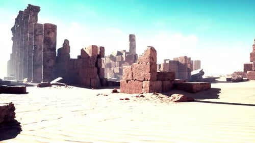 Ruins of Ancient City of Palmyra