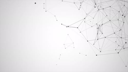 Abstract Digital Plexus Network Connection Loop Background