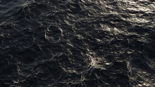 4K Ocean footage. Close up water.