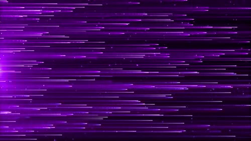 Abstract Purple Digital Particle Background Loop V5