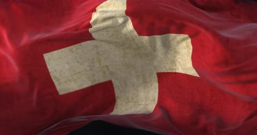 Flagge der alten Schweiz