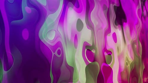 Vibrant Abstract Liquid Flowing Colors Motion Background Loop
