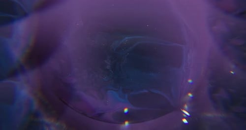 Abstract Purple and Blue Fluid Motion Background