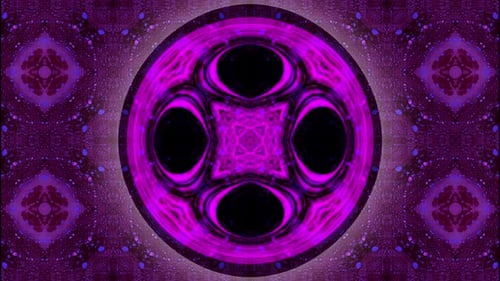 Fond d'écran Vj en boucle à bulles abstrait