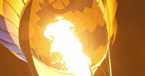 Light the Balloon to Lift It Into the Sky