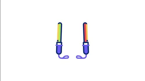 Light Stick Animated Icon