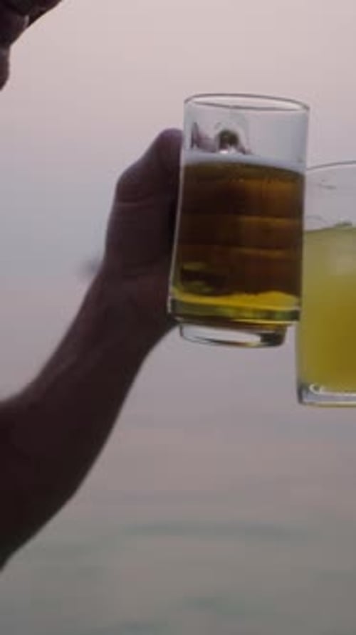 In a Sea of Thailand Two Lovers Toast