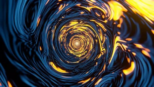 Dive into a swirling vortex of energy, a dynamic, mesmerizing abstract with vibrant colors that evok