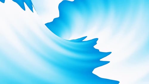 Fond d'animation de boucle d'écoulement d'eau graphique en spirale abstraite