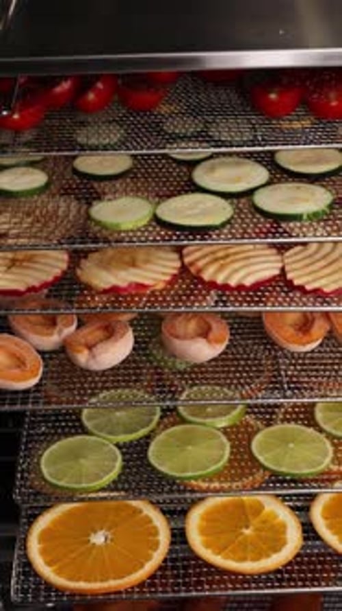 dehydration process of fruits and vegetables