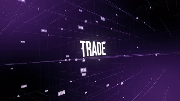 Futuristic Digital Globe Animation for Global Data and Trade ...